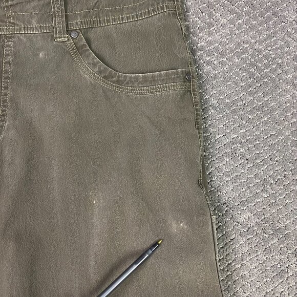 Kuhl Revolvr Pants Men's 38 x 32 Fits 38 x 30 Olive Green Hiking Outdoor - Picture 5 of 16